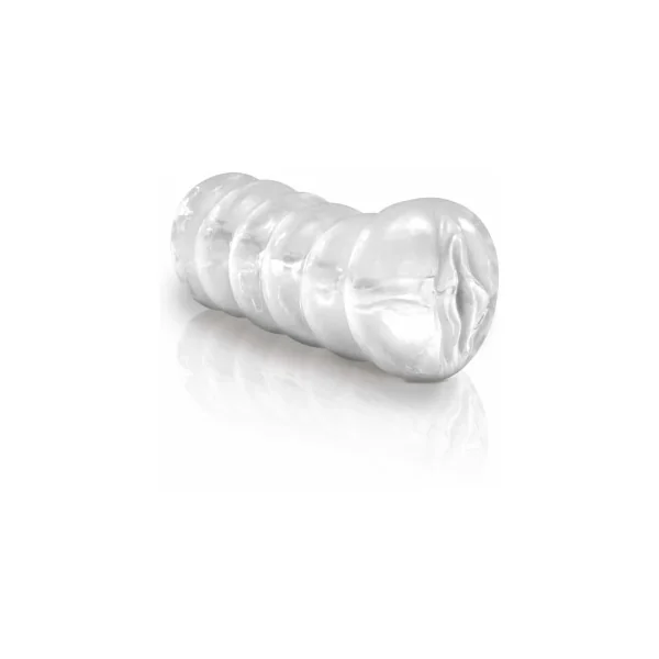 PDX Clear-Leader Snatch Vaginal Stroker, Clear