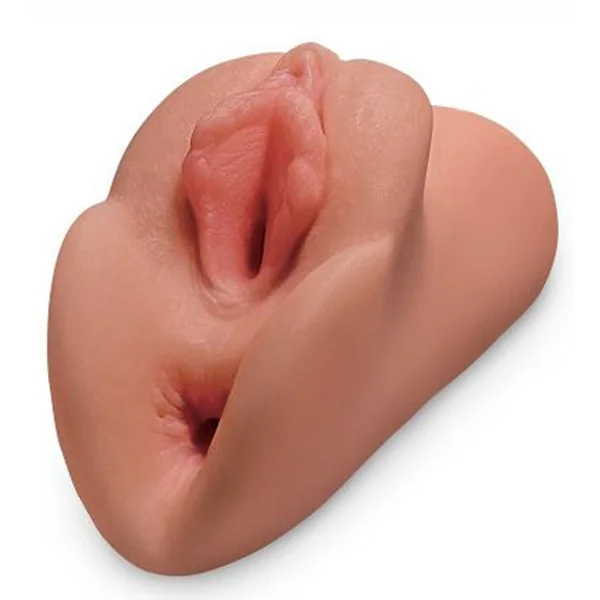 Pdx Plus Perfect Pussy Double Masturbation Sleeve Tan