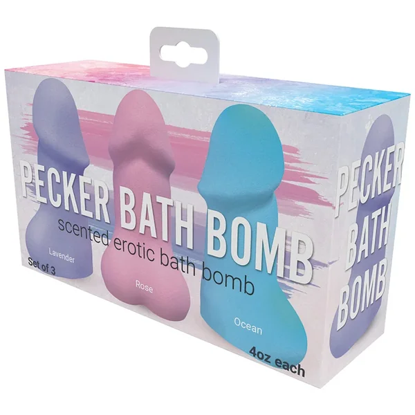 Pecker Bath Bomb 3-Pack