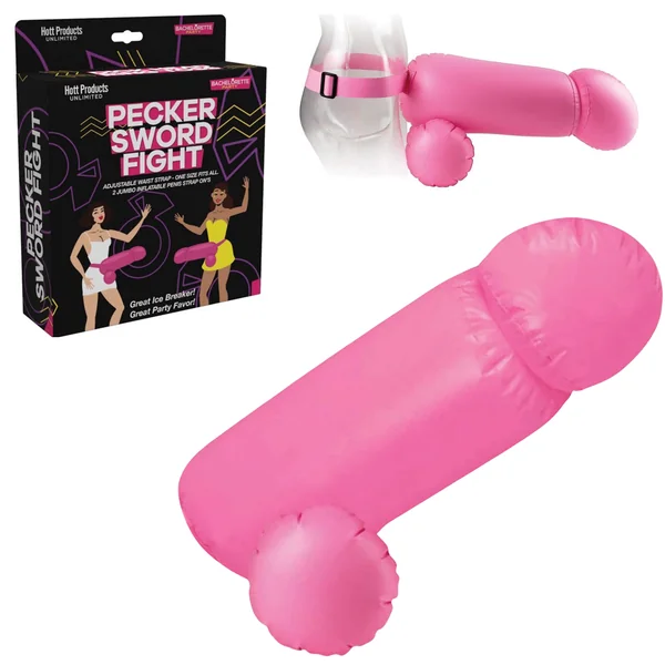 Pecker Sword Fight Adult Sex Game Inflatable Penis With Adjustable Strap