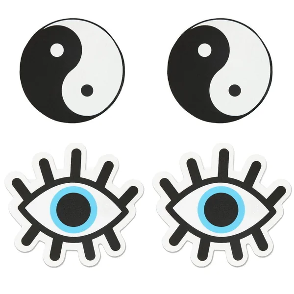 Peekaboo Pasties Yin and Yang