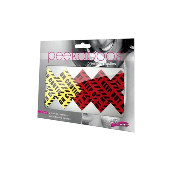 Peekaboos Caution X Pasties