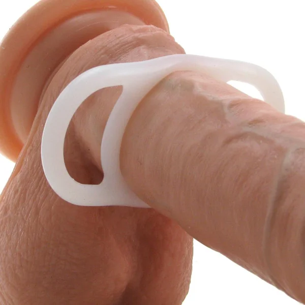 Penis Pump Commander Erection Enhancer Designed For Use With Pump White