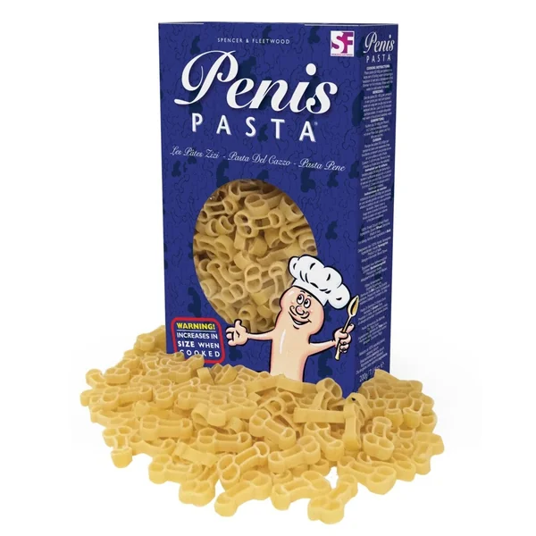Penis Shaped Edible Pasta 250g for Fun Adult Dinner Recipes