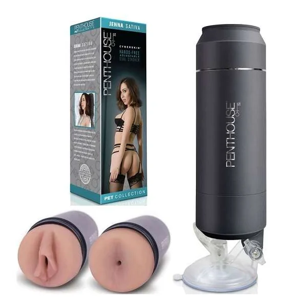 Penthouse Pet Jenna Sativa Cyberskin Dual Stroker