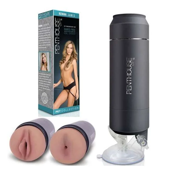 Penthouse Pet Kenna James Cyberskin Dual Stroker