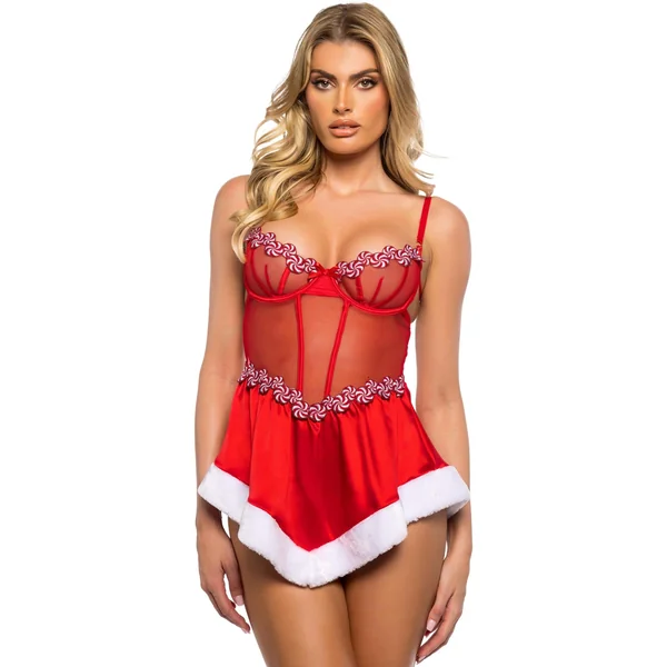 Peppermint Kiss Babydoll