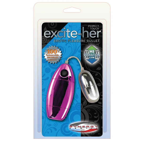 Perfect Touch Excite-Her Silver Bullet Waterproof - Luster Pink
