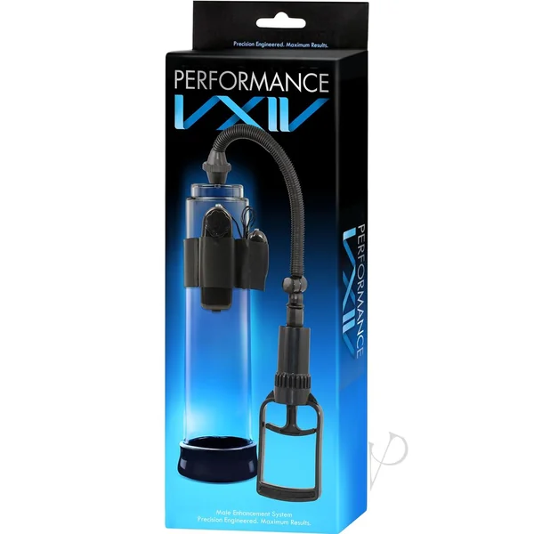 Performance VX4 Male Enhancement Penis Pump System 10in - Clear