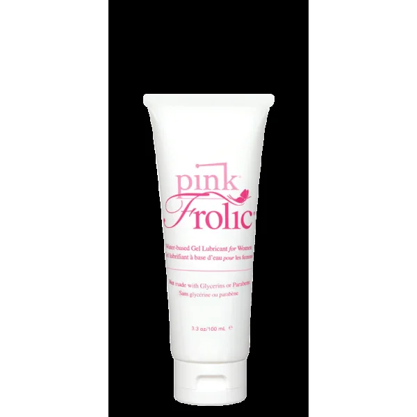 Pink Frolic Water Based Gel Lubricant for Women 3.3oz Tube