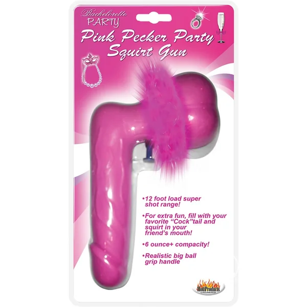 Pink Pecker Party Squirt Gun Bachelorette Party Supplies