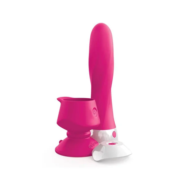 Pipedream - 3Some - Wall Banger Deluxe Vibrator - Hot Pink