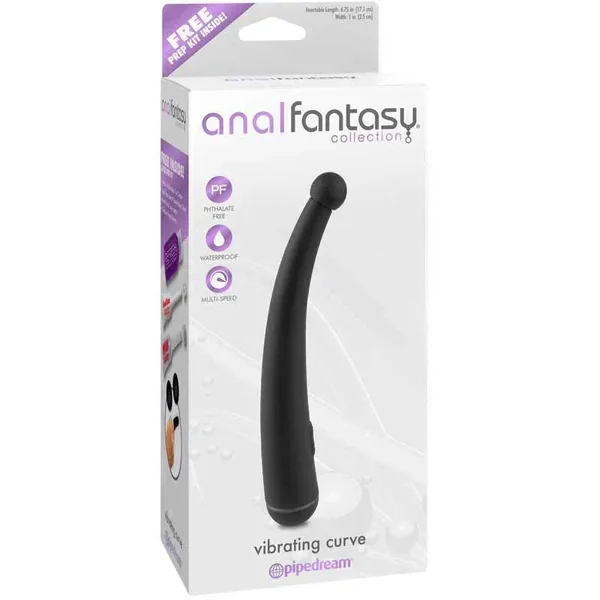 Pipedream Anal Fantasy Collection Vibrating Curve Prostate Massager