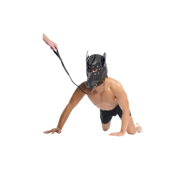 Pipedream Fetish Fantasy Doggie Hood & Leash