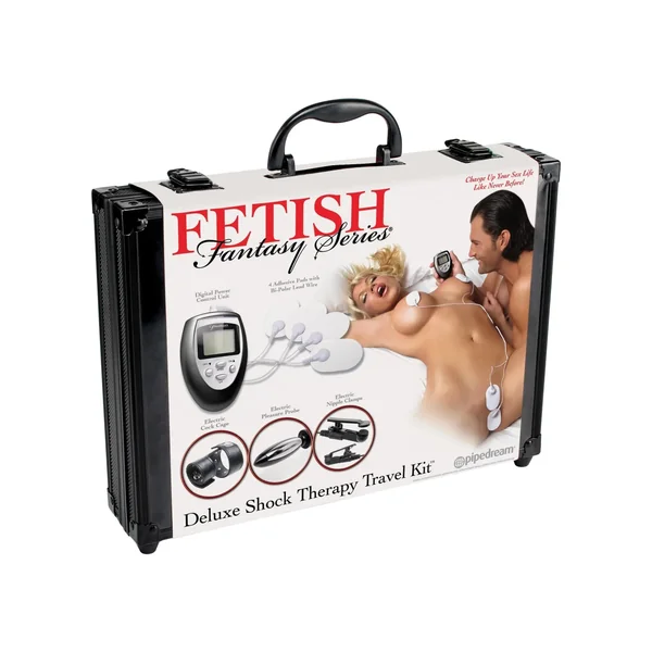 Pipedream Fetish Fantasy Series 9-Piece Deluxe Shock Therapy Travel Kit