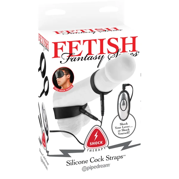 Pipedream Fetish Fantasy Shock Therapy Silicone Cock Straps