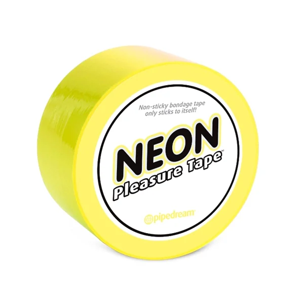 Pipedream Neon Pleasure Tape Yellow
