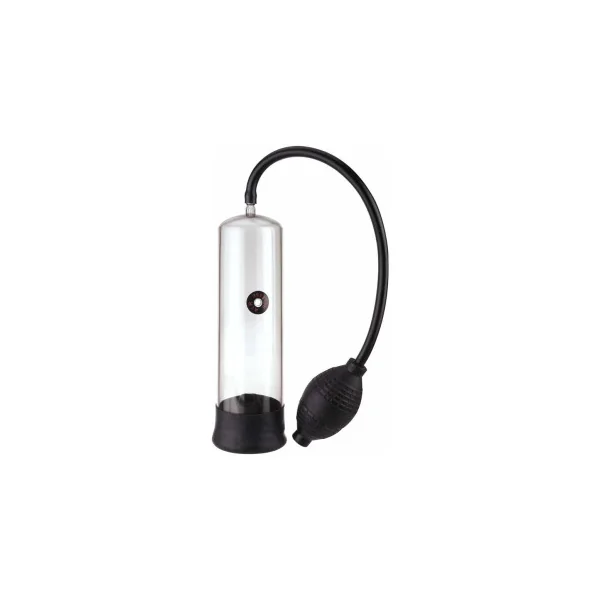 Pipedream Potent Developer Penis Pump, Clear/Black