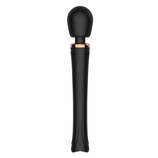 Pixey Aquawand Rechargeable Silicone Body Wand – Black Edition