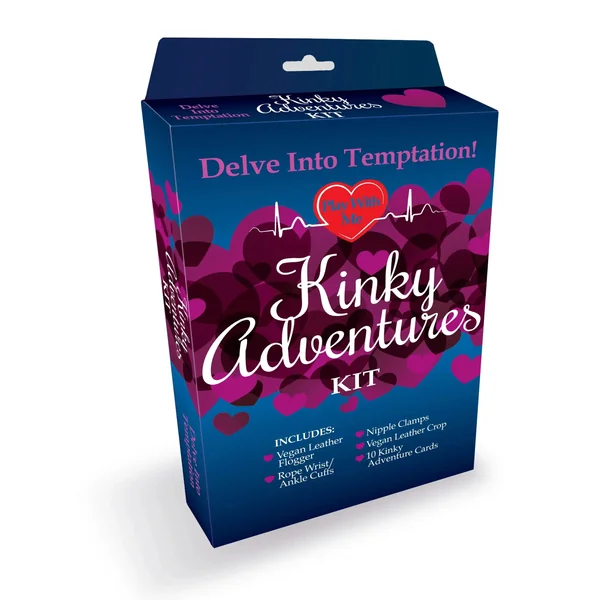 Play With Me Kinky Adventures Couples Game 5-Piece Kit