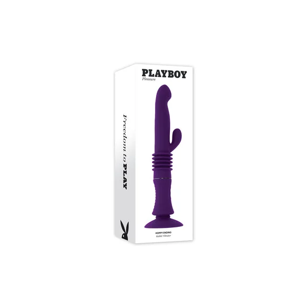 Playboy Hopping Ending Rechargeable Thrusting Rabbit Silicone Acai