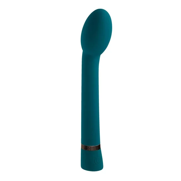 Playboy On The Spot Rechargeable Silicone G-Spot Vibrator – Teal