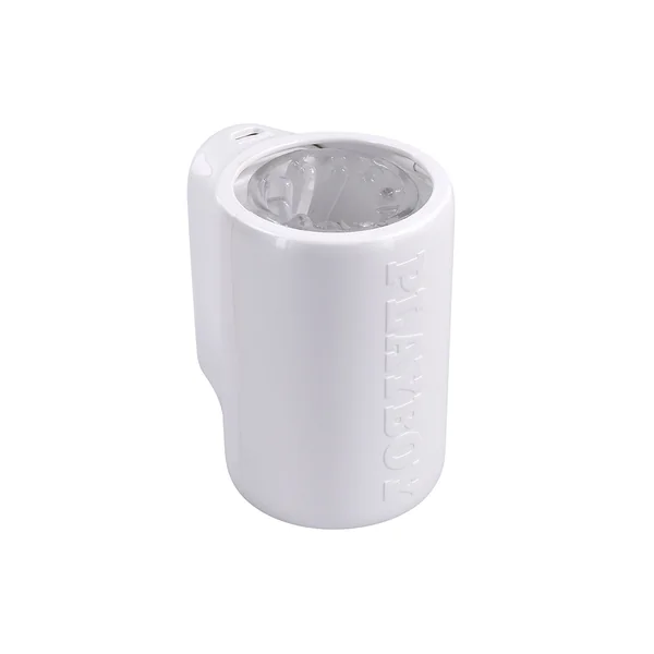 Playboy - Spin Doctor Vibrating & Spinning Stroker - White/Clear