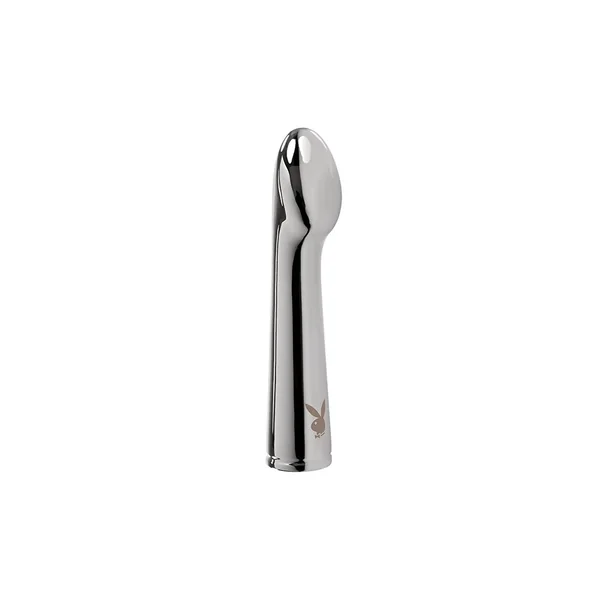 Playboy - Swoon Metal G-Spot Vibrator - Silver
