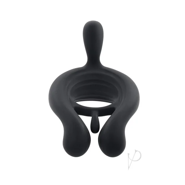 Playboy Triple Play Rechargeable Remote Controlled Vibrating Penis ring With Stimulator