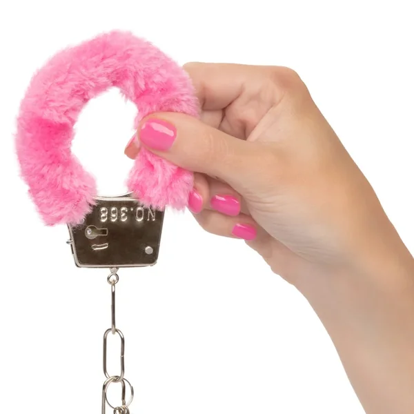 Playful Lockable Furry Cuffs