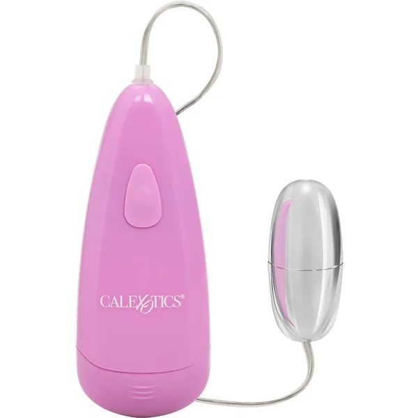 Pocket Exotics Silver Bullet with Wired Remote Control -Pink