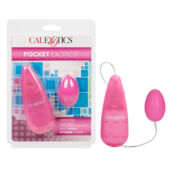 Pocket Exotics Vibrating Passion Egg - Pink