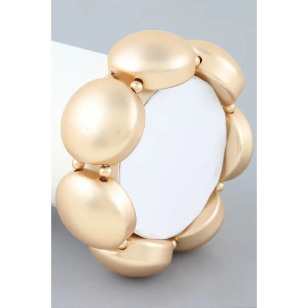 Polished Dome Cuff Bracelet