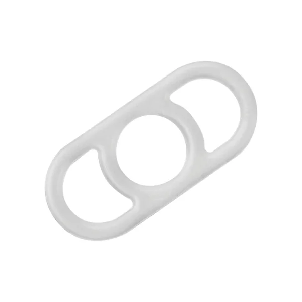 Precision Pump Erection Enhancer Silicone Cock Ring Clear