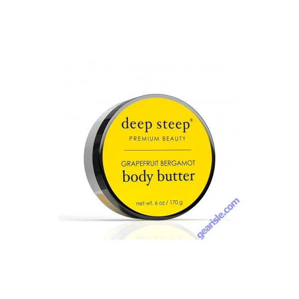 Premium Beauty Grapefruit Bergamot Body Butter 6 Oz Vegan Deep Steep