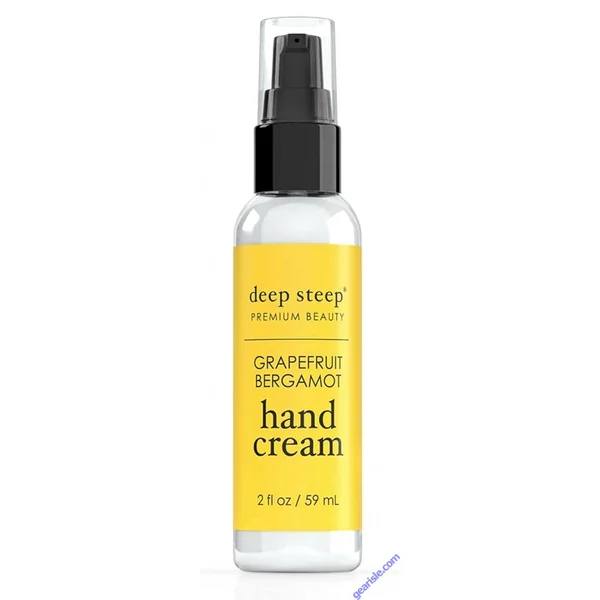 Premium Beauty Grapefruit Bergamot Hand Cream 2 Oz Deep Steep