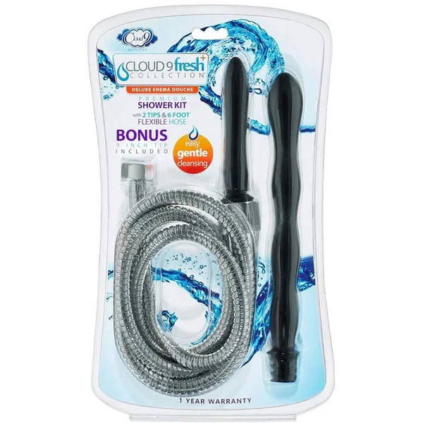 Premium Shower Enema Douche Kit With 2 Tips