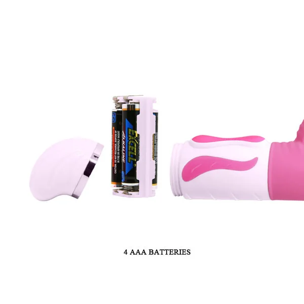 Pretty Love Antonie Twisting Rabbit Vibrator in Pink Silicone