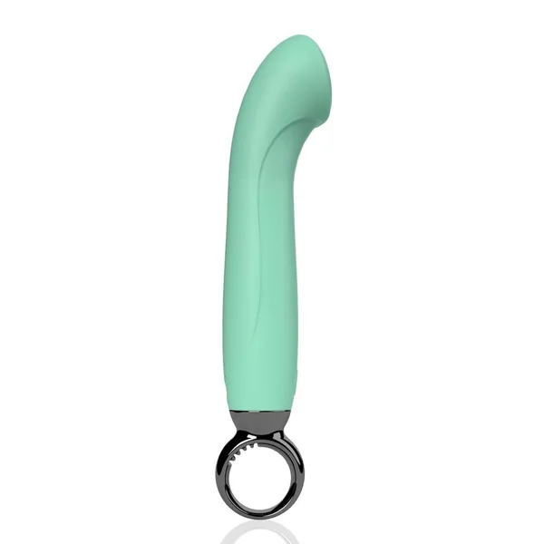 PrimO G-Spot Rechargeable Silicone Vibrator – Teal