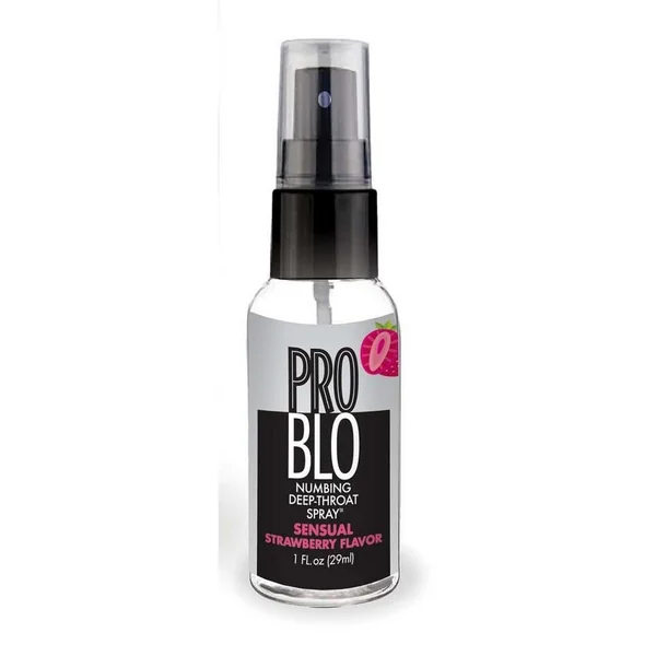 ProBlo Numbing Deep-Throat Spray 1oz – Strawberry