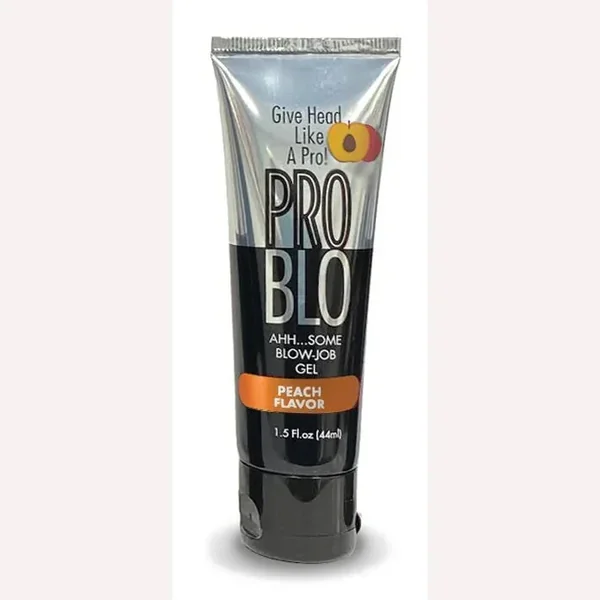 Problo Oral Pleasure Gel Peach 1.5 Fl Oz