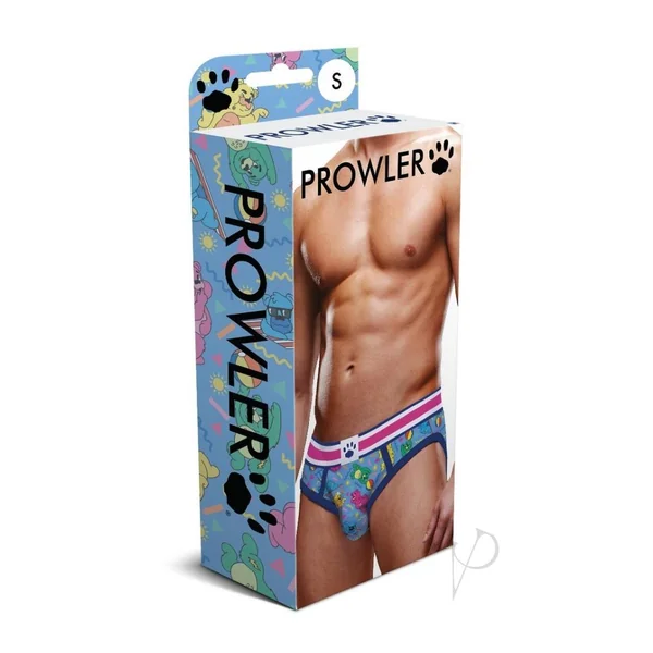 Prowler Beach Bears Open Brief - Large - Blue