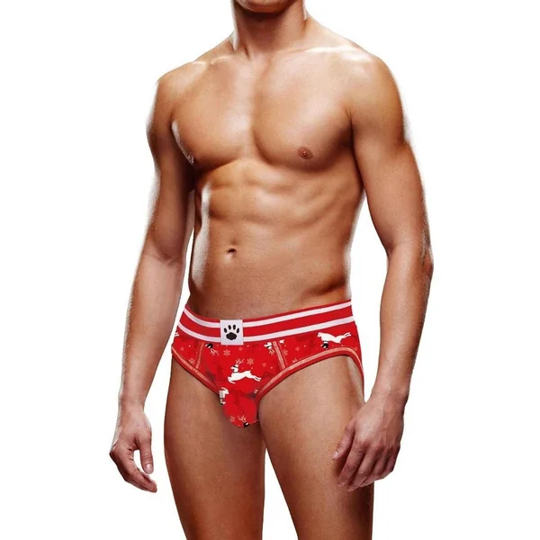 Prowler Fall/Winter 2022 Reindeer Open Brief – Medium – Red/Black