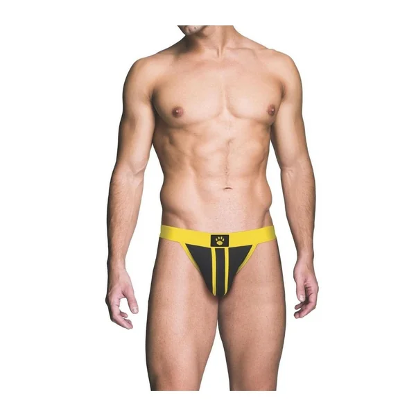 Prowler RED Ass-Less Jock – Medium – Yellow/Black