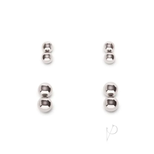 Prowler RED Magnetic Orbs Set Of 4 Pairs - Silver