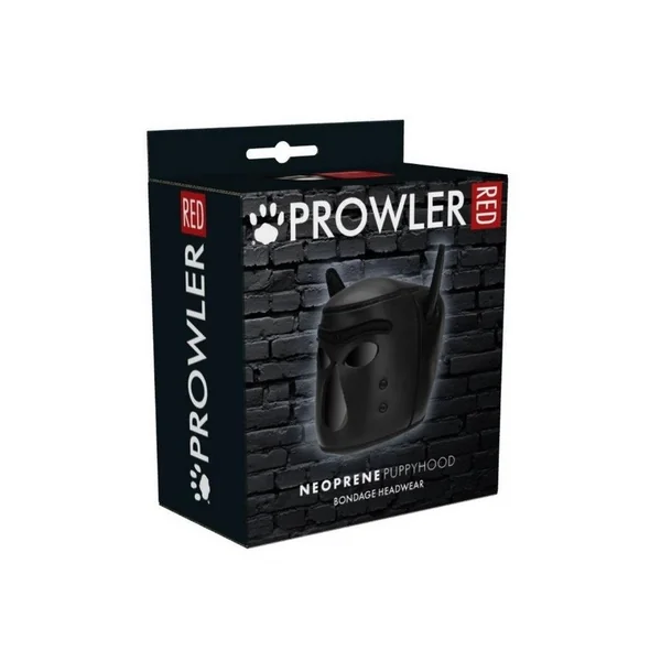 Prowler Red Neoprene Puppy Hood Bondage Headwear