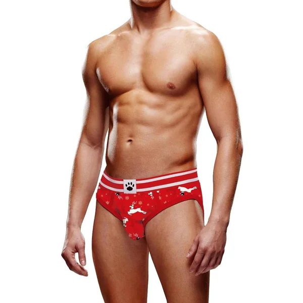 Prowler Reindeer Brief – Large – Red/Black