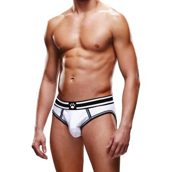 Prowler White/Black Open Brief