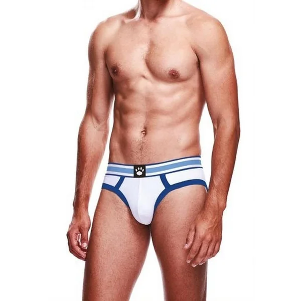 Prowler White/Blue Brief