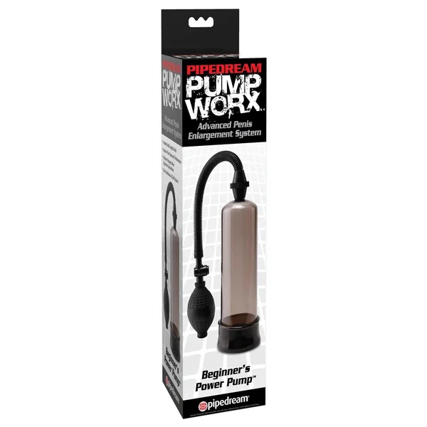 Pump Worx Beginners Power Pump With Cockring Smoke